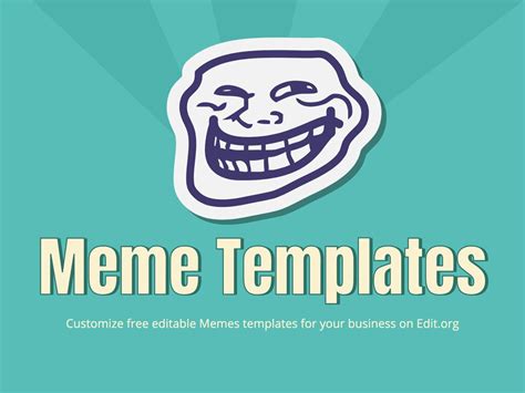 meme maker template|Meme Templates — Free and Customizable